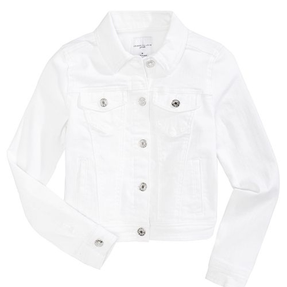 WHITE DENIM JACKET
